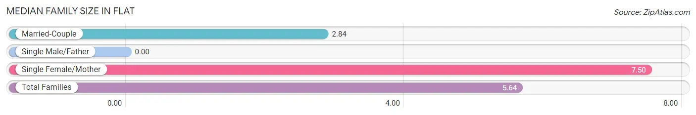 Median Family Size in Flat