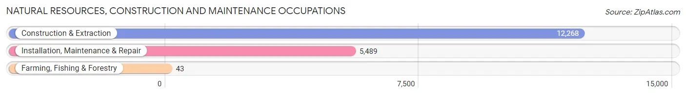 Natural Resources, Construction and Maintenance Occupations in Garland