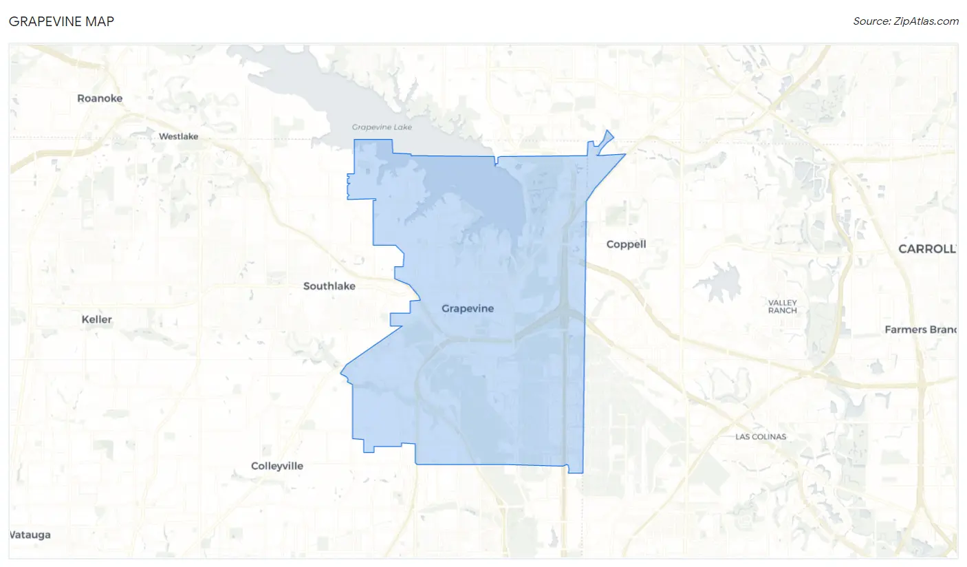 Grapevine Map