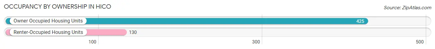 Occupancy by Ownership in Hico