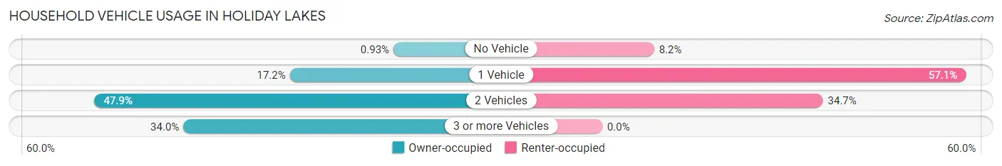 Household Vehicle Usage in Holiday Lakes
