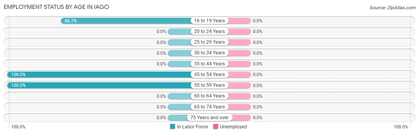 Employment Status by Age in Iago