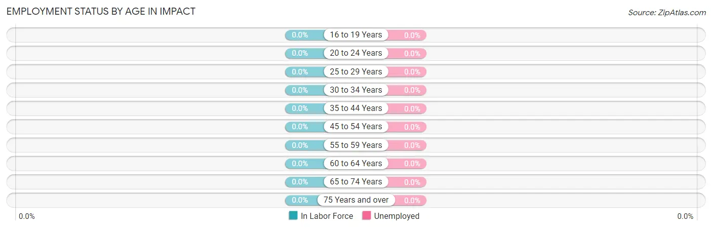 Employment Status by Age in Impact