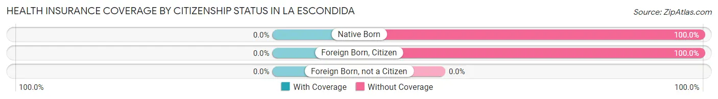 Health Insurance Coverage by Citizenship Status in La Escondida