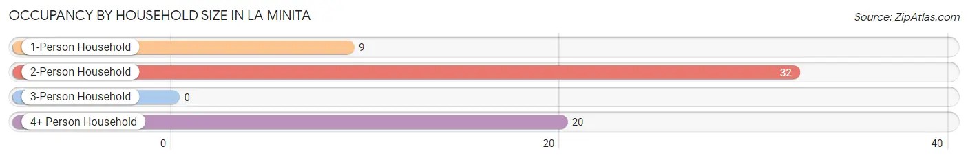 Occupancy by Household Size in La Minita