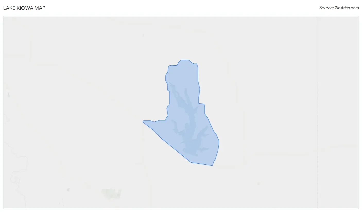 Lake Kiowa Map