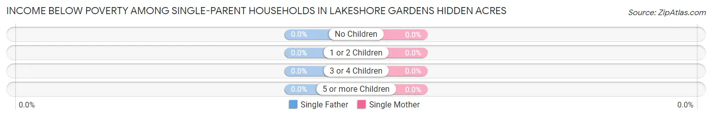 Income Below Poverty Among Single-Parent Households in Lakeshore Gardens Hidden Acres