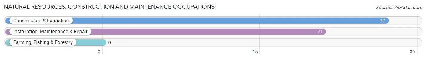 Natural Resources, Construction and Maintenance Occupations in Lawn