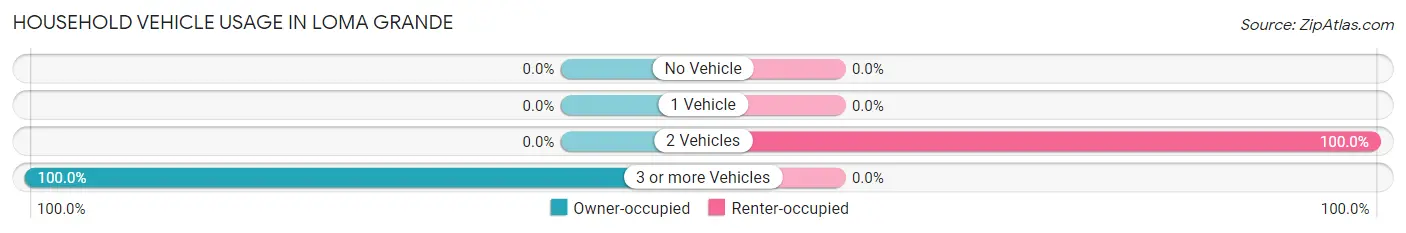 Household Vehicle Usage in Loma Grande