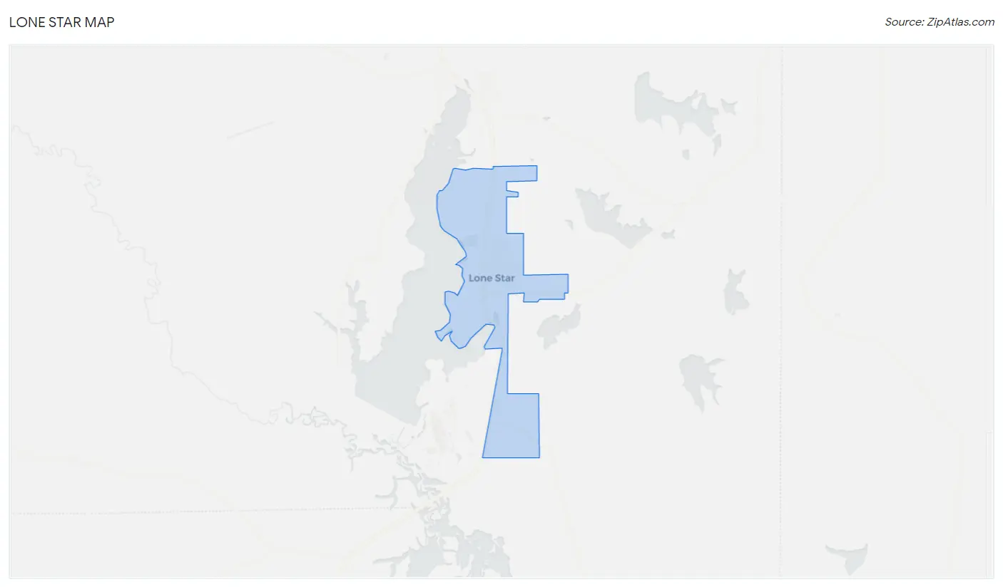 Lone Star Map