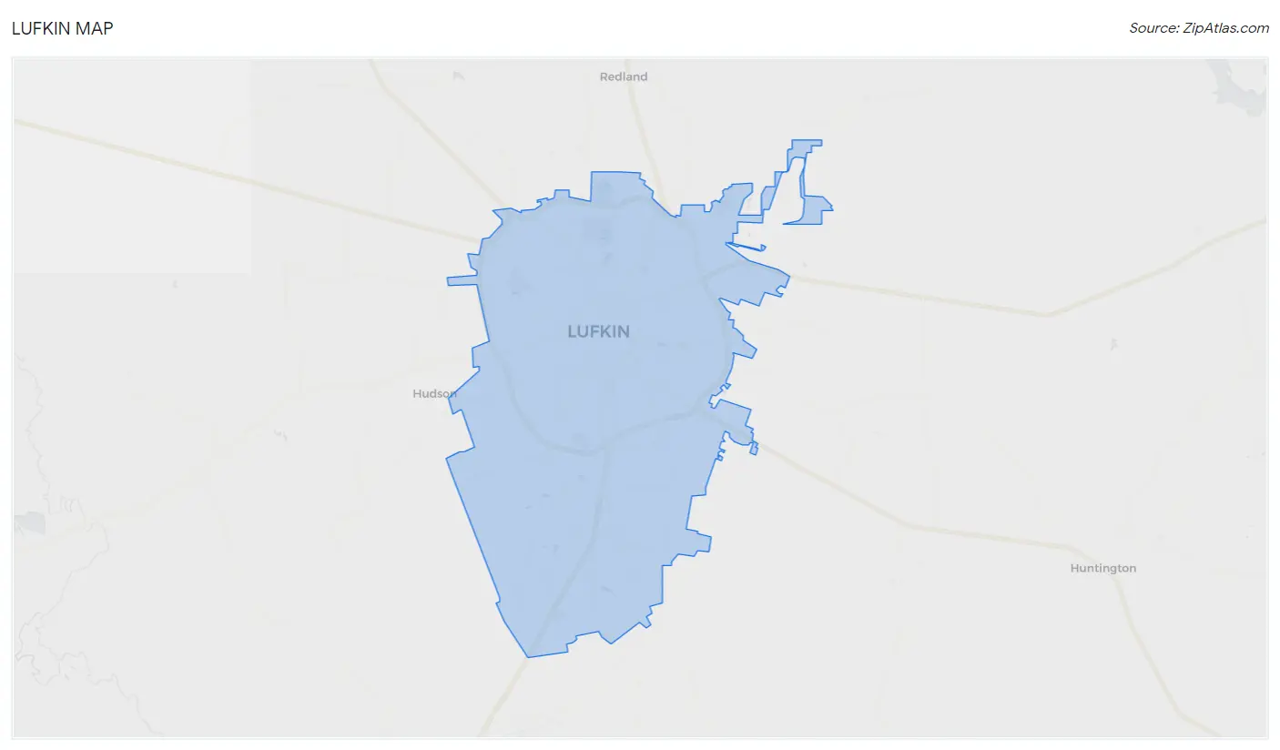 Lufkin Map