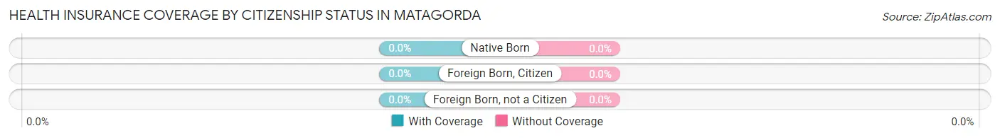 Health Insurance Coverage by Citizenship Status in Matagorda