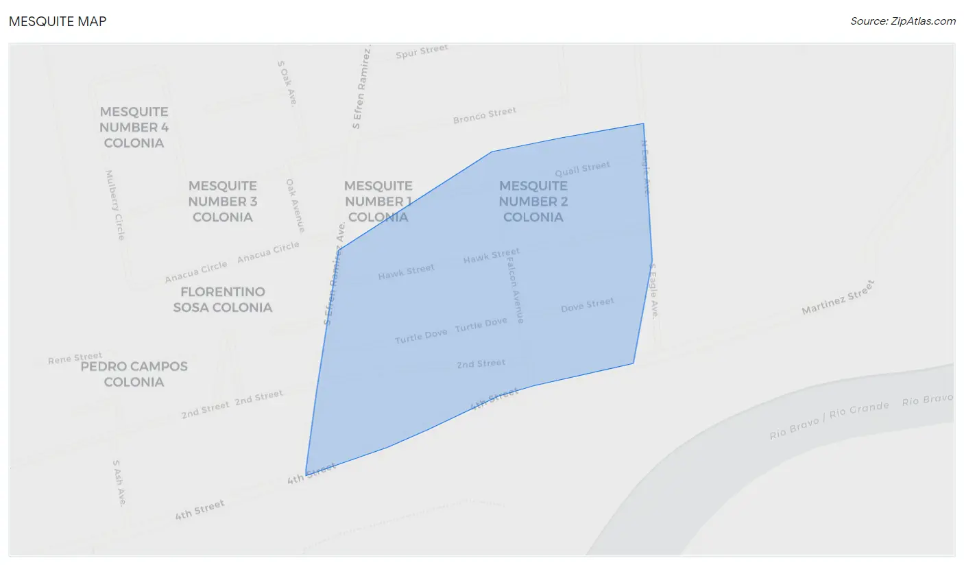 Mesquite Map