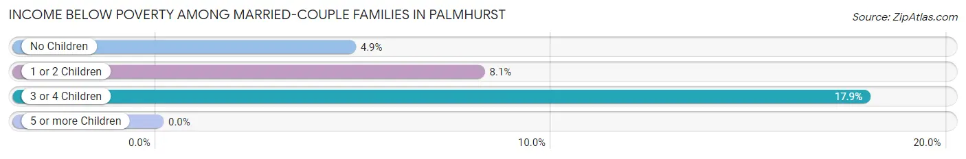 Income Below Poverty Among Married-Couple Families in Palmhurst