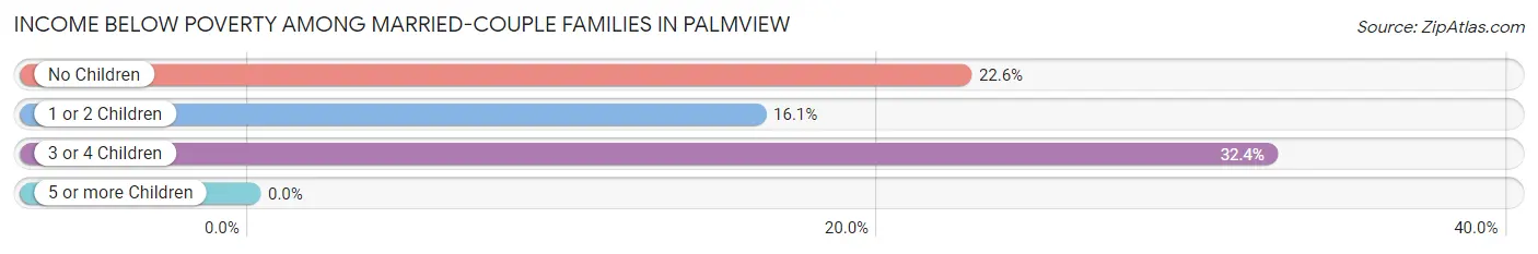 Income Below Poverty Among Married-Couple Families in Palmview