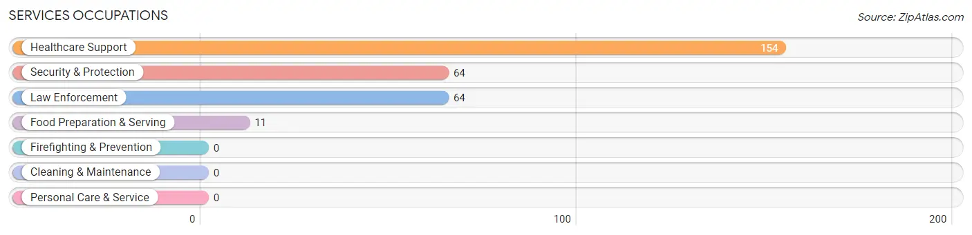 Services Occupations in Perezville