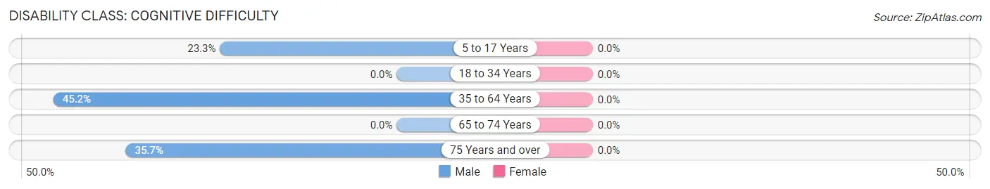 Disability in Pueblo Nuevo: <span>Cognitive Difficulty</span>