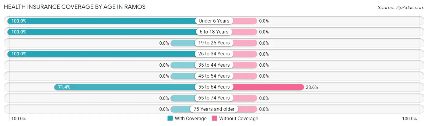 Health Insurance Coverage by Age in Ramos