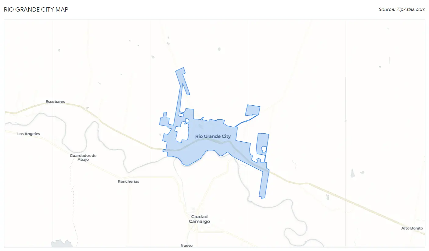 Rio Grande City Map