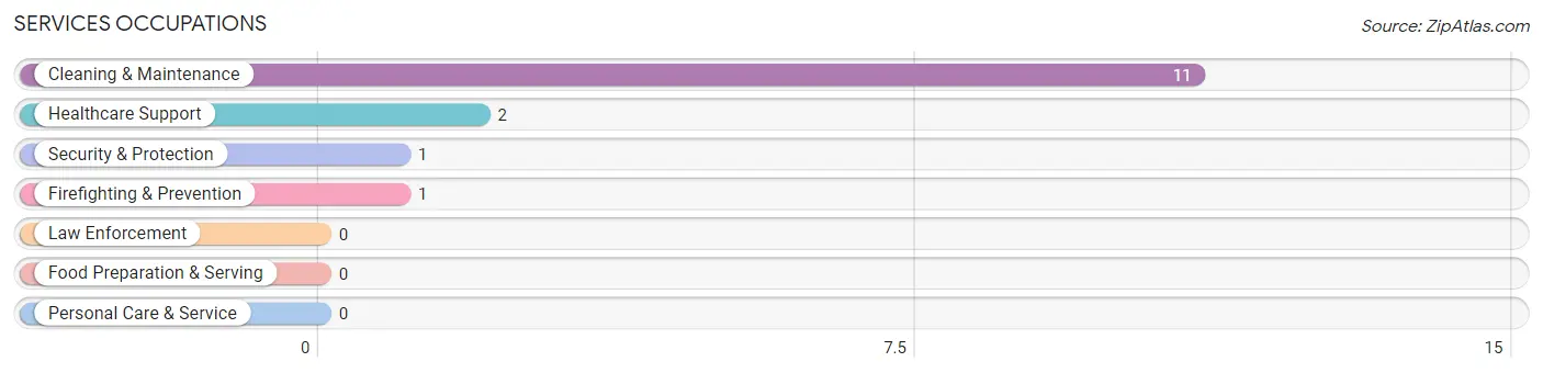 Services Occupations in Sadler