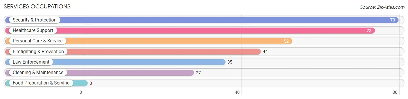 Services Occupations in Santa Rita Ranch