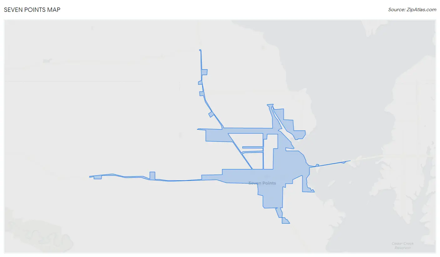 Seven Points Map