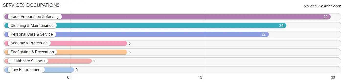 Services Occupations in Seven Points