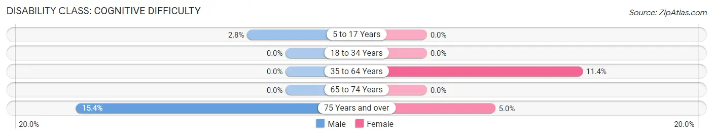 Disability in Silverton: <span>Cognitive Difficulty</span>