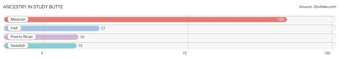 Ancestry in Study Butte