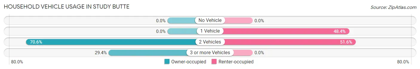 Household Vehicle Usage in Study Butte