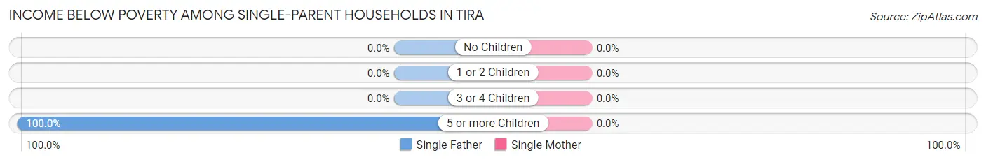 Income Below Poverty Among Single-Parent Households in Tira