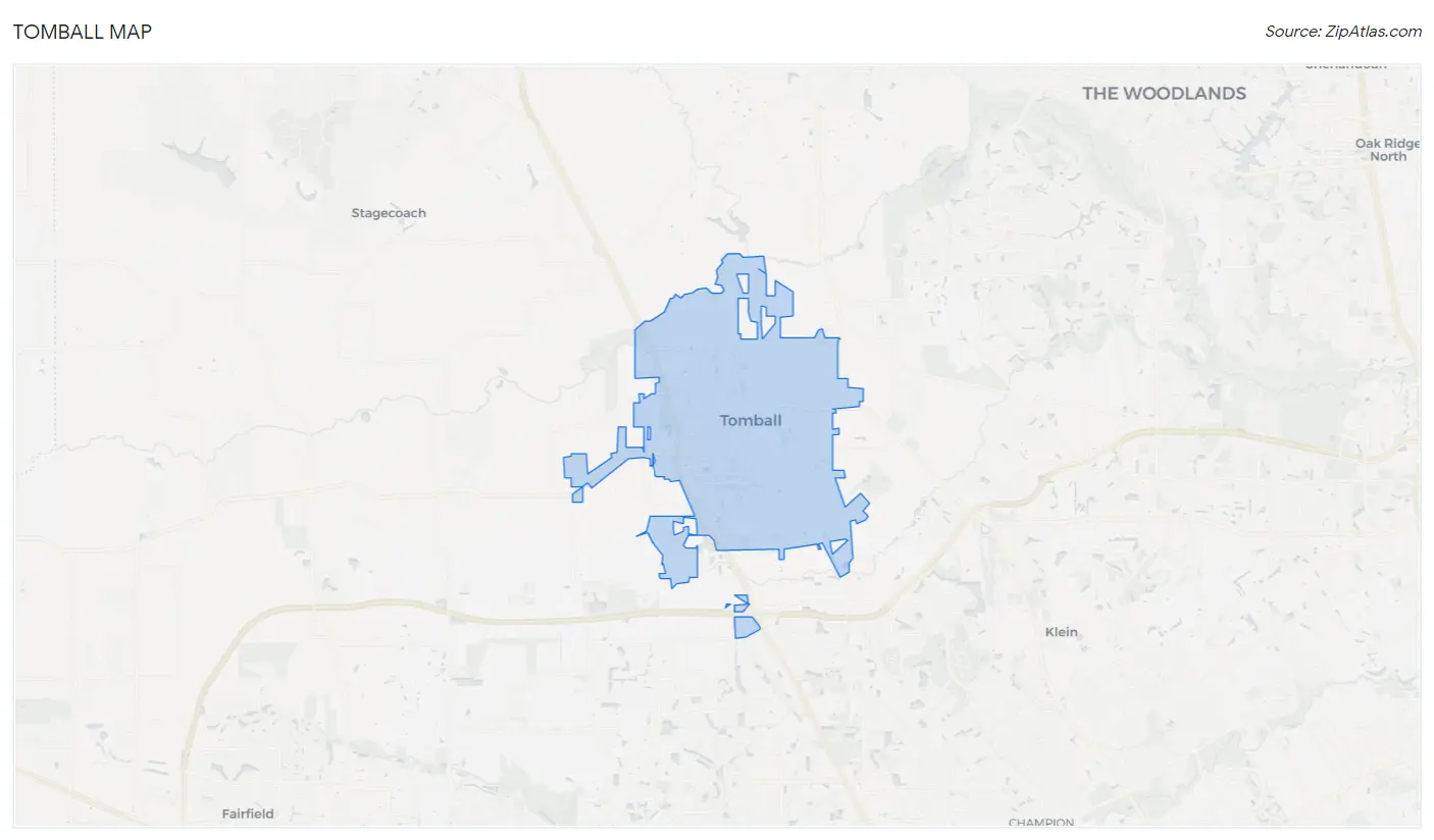 Tomball Map
