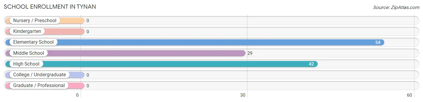 School Enrollment in Tynan