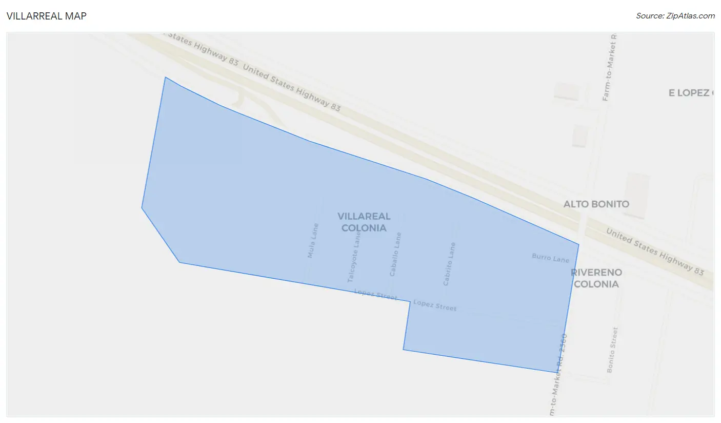 Villarreal Map