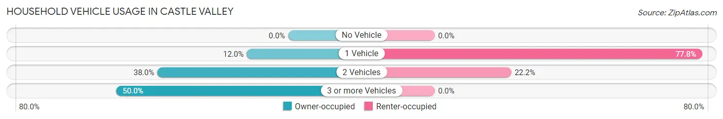 Household Vehicle Usage in Castle Valley