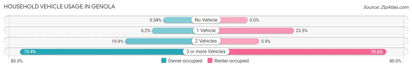 Household Vehicle Usage in Genola