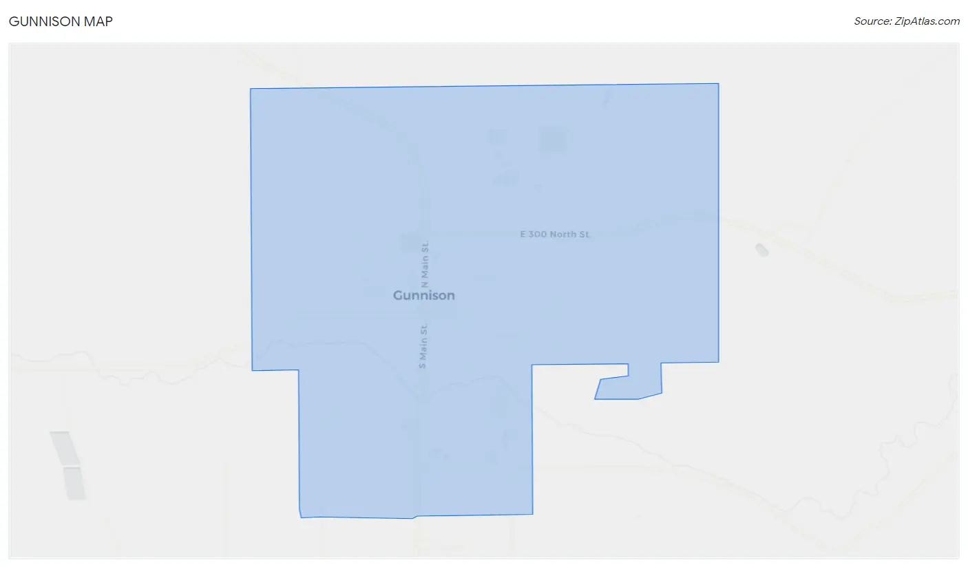 Gunnison Map
