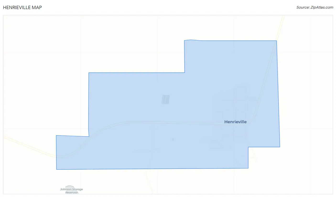 Henrieville Map