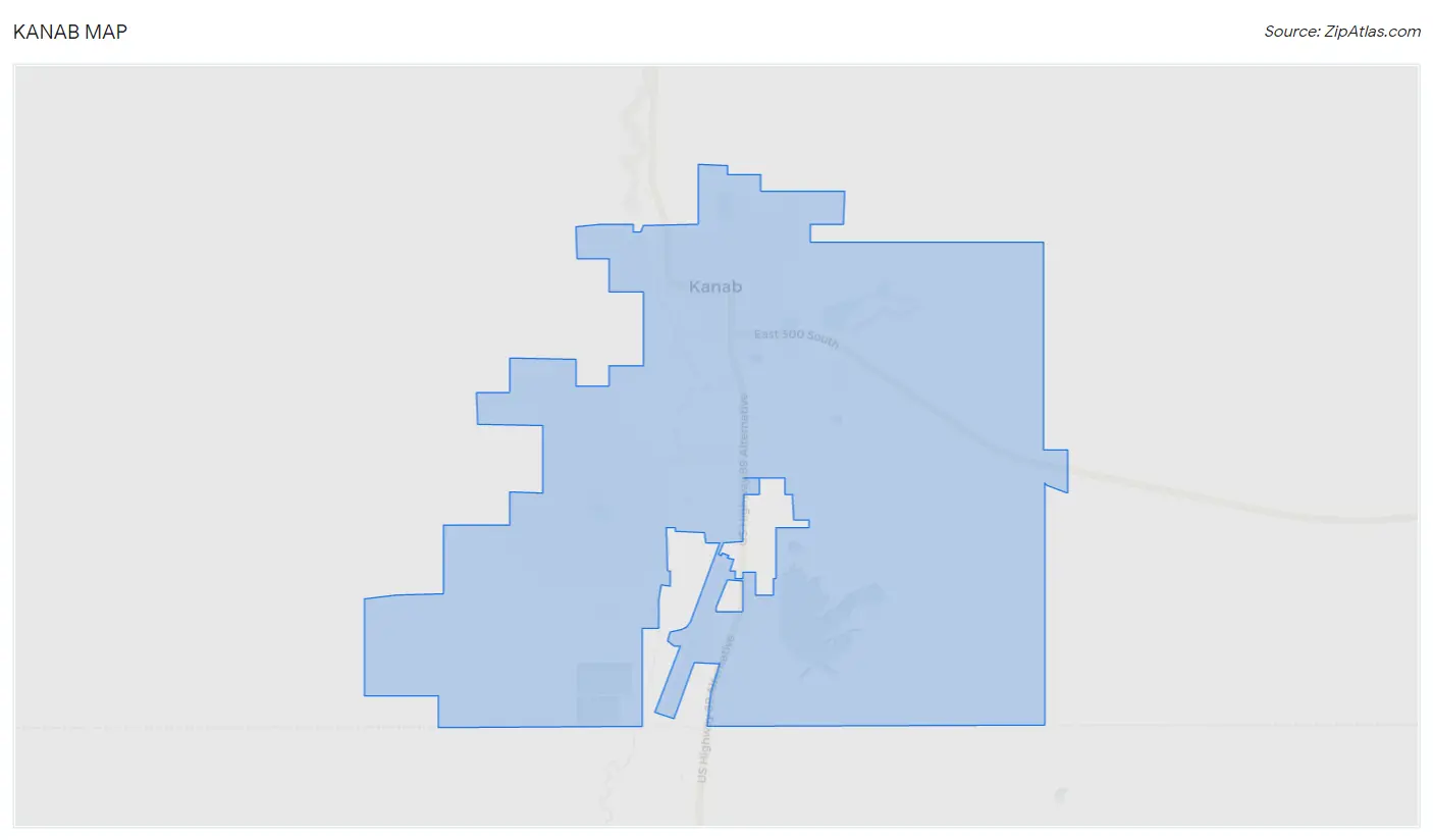 Kanab Map