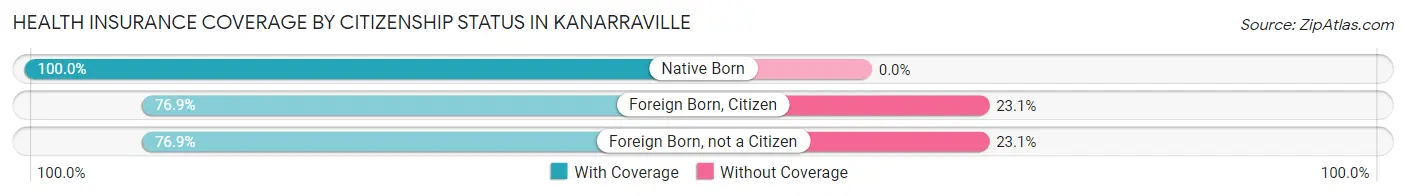 Health Insurance Coverage by Citizenship Status in Kanarraville