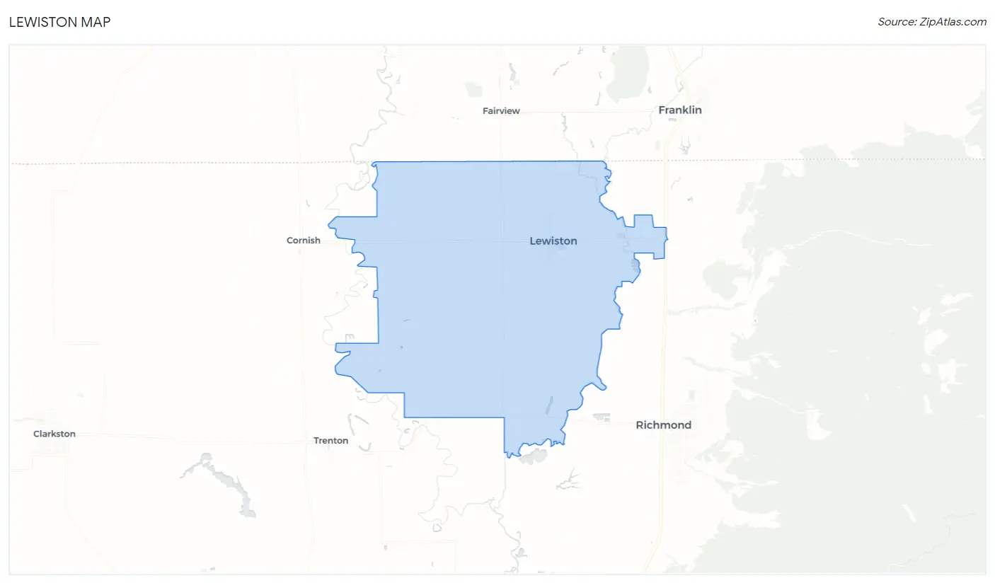 Lewiston Map