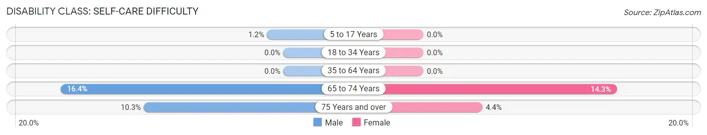 Disability in Naples: <span>Self-Care Difficulty</span>