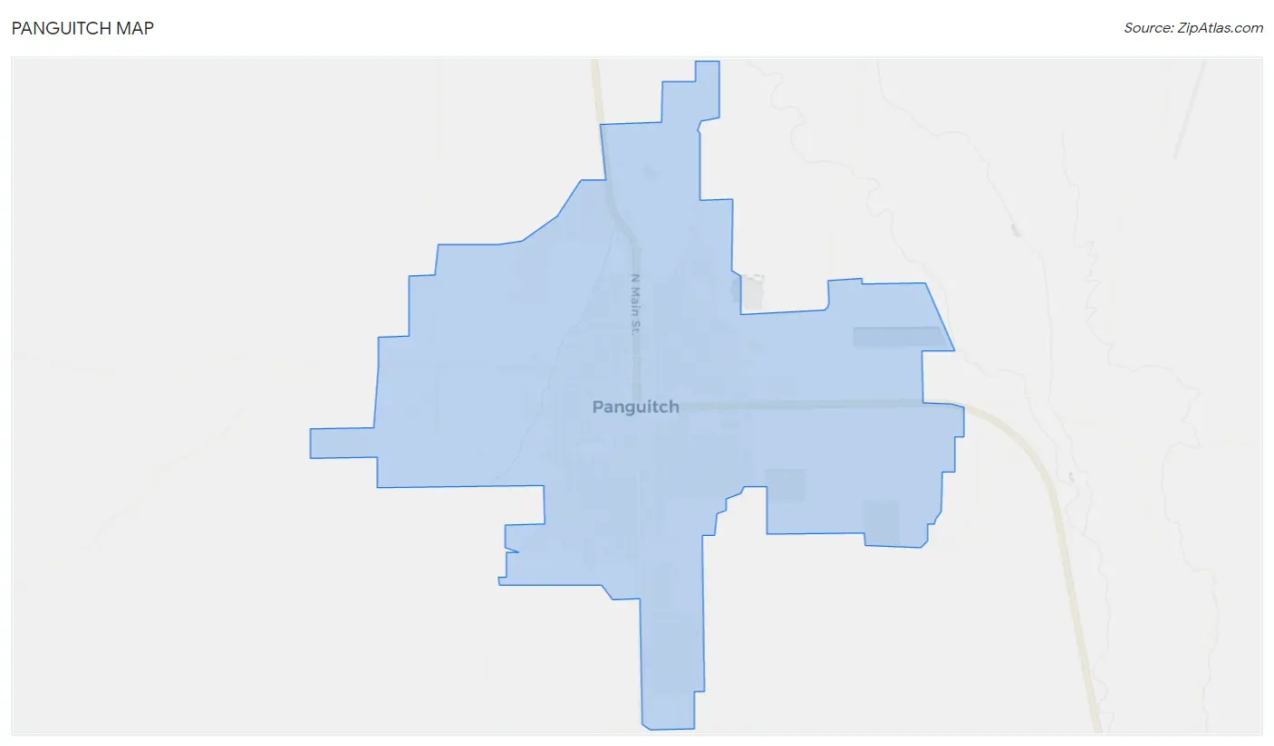 Panguitch Map