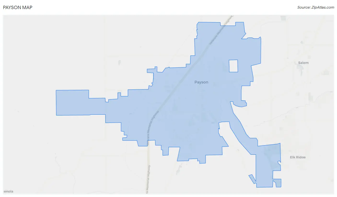 Payson Map