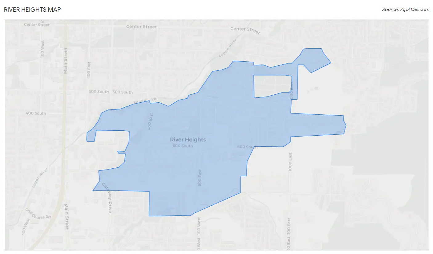 River Heights Map