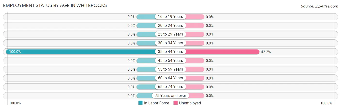 Employment Status by Age in Whiterocks