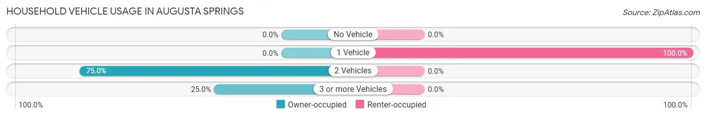 Household Vehicle Usage in Augusta Springs
