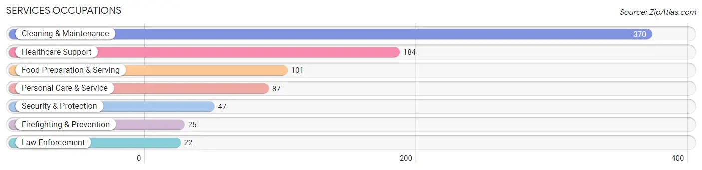 Services Occupations in Bellwood