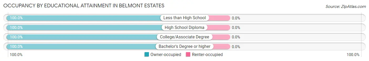 Occupancy by Educational Attainment in Belmont Estates