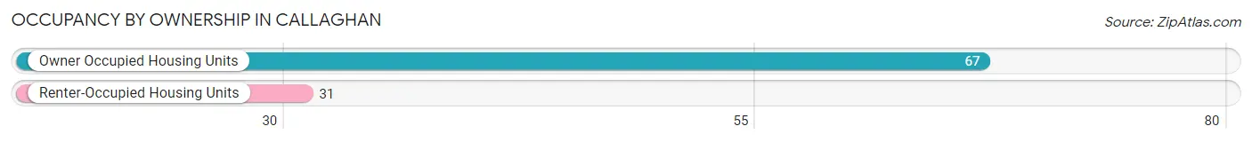 Occupancy by Ownership in Callaghan